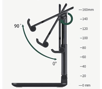 Portable & Height Adjustable Mobile & Table Stand